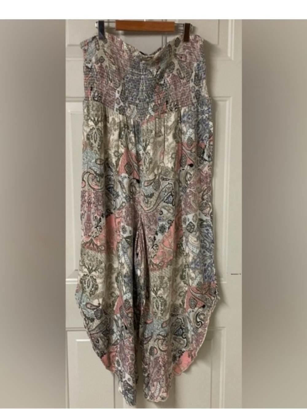 Lori Michaels Paisley Jumpsuit 2X